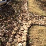 drainage swale, containment, swale, AirPave, Parking lot drainage, Aggregate Containment