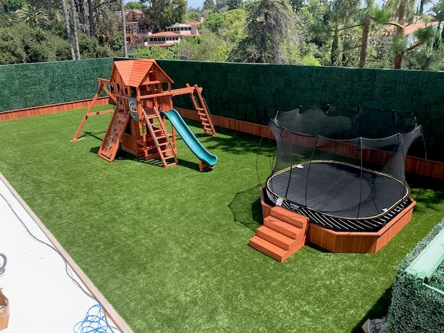 AirDrain Synthetic Grass Drainage Playground, shockpad, shock attenuation