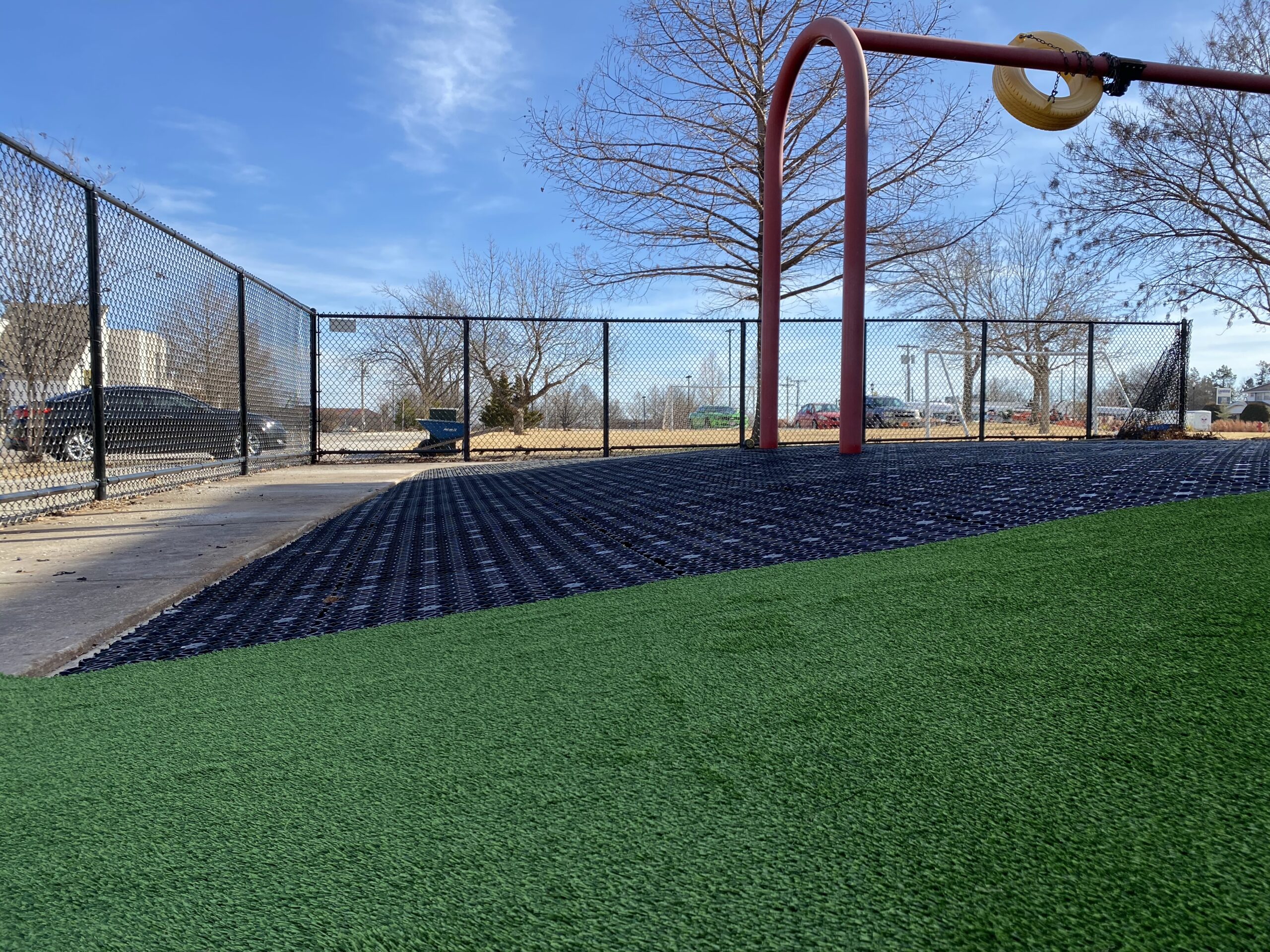 AirDrain Synthetic Turf Playground Install - AirField Systems